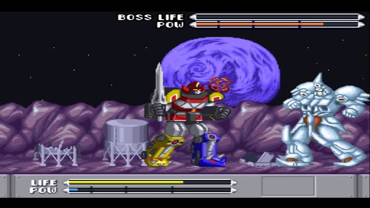 Mighty Morphin' Power Rangers (SNES) walkthrough - FINAL BOSS