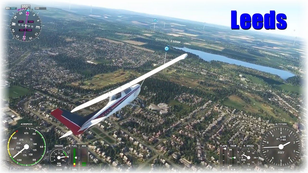 Microsoft Flight Simulator - Xbox Series S - Leeds Again [1080p]
