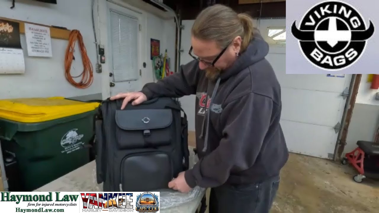 Viking Bag sissy bar bag.