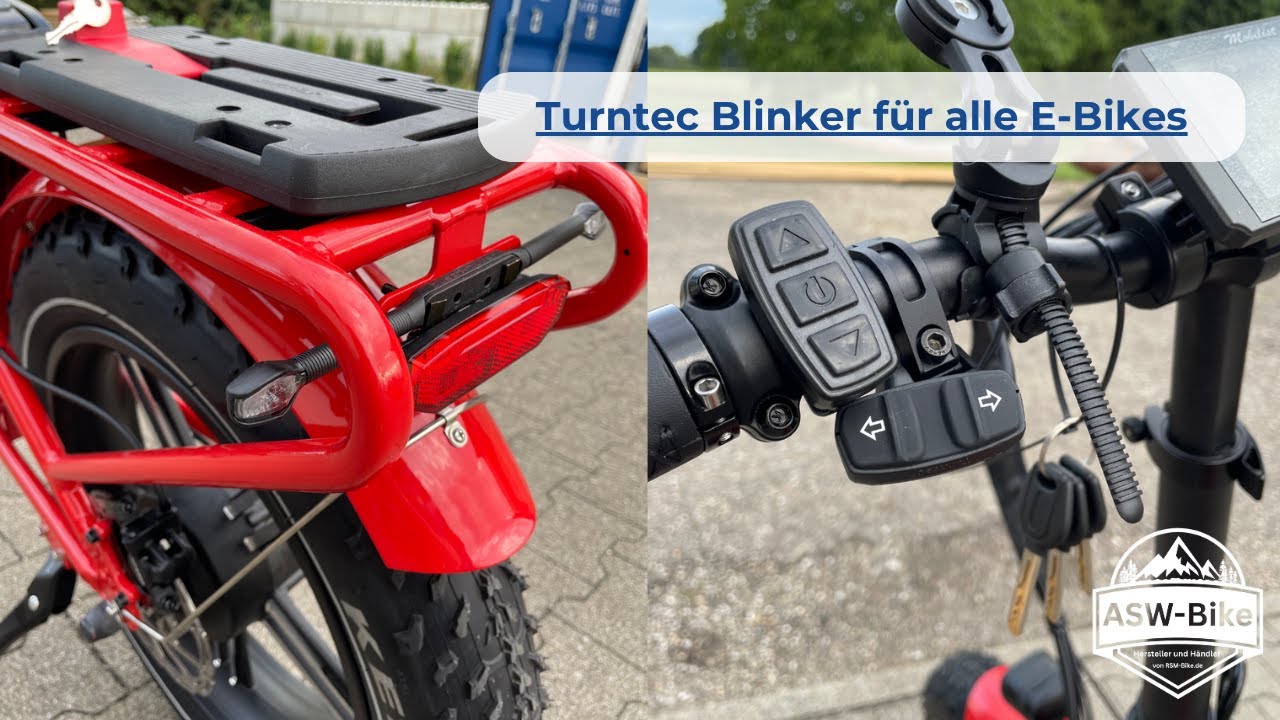🔦 Turntec Blinker – Mehr Sichtbarkeit. Mehr Sicherheit. Für jedes E-Bike. 🚲