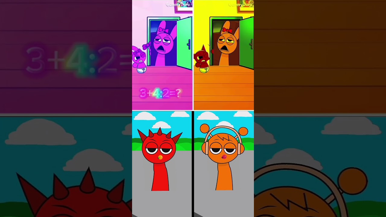 SPRUNKI Incredibox - Coffin Dance Song (COVER) Tiles hop step 💥⚡😍