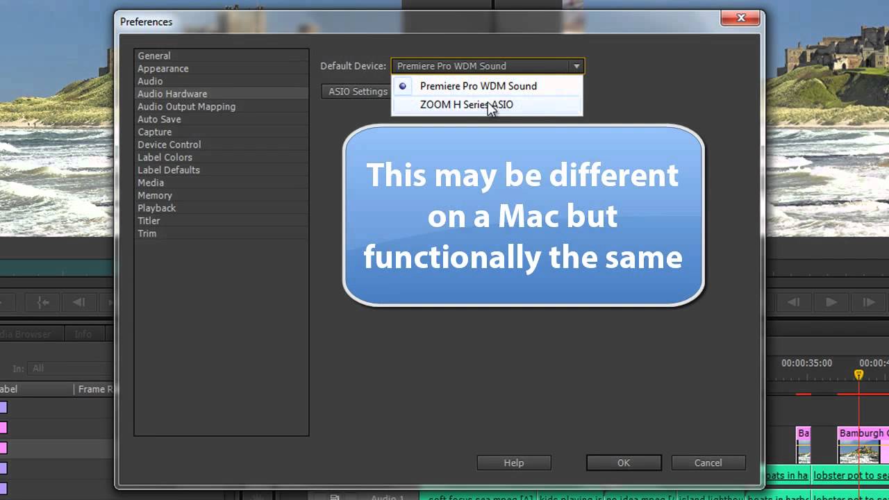 Premiere Pro Basics (CS6 & above): 8 Preferences