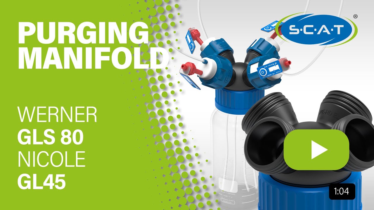 HPLC Purging Manifold / Sp&uuml;lflaschenverteiler