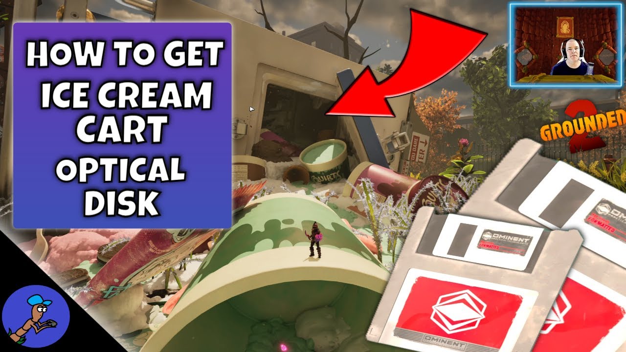 Grounded 2 - How to Get Optical Disk C in the Ice Cream Cart
