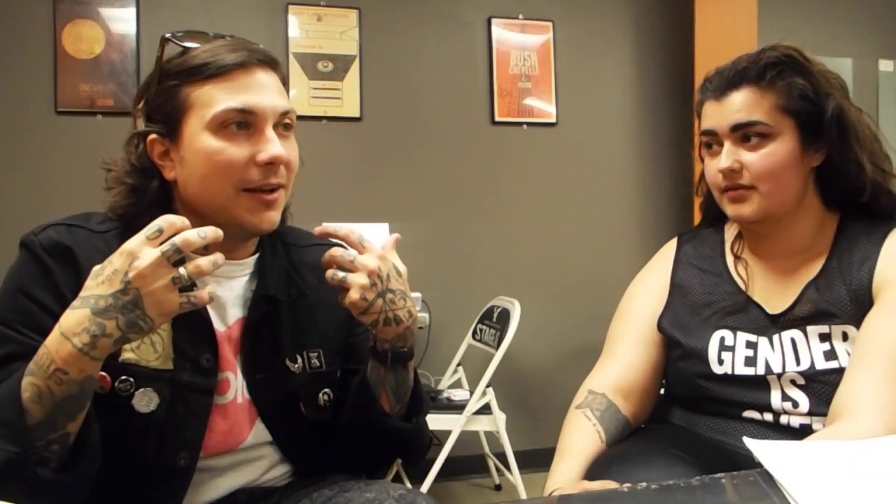 Stage AE Interview with Frank Iero