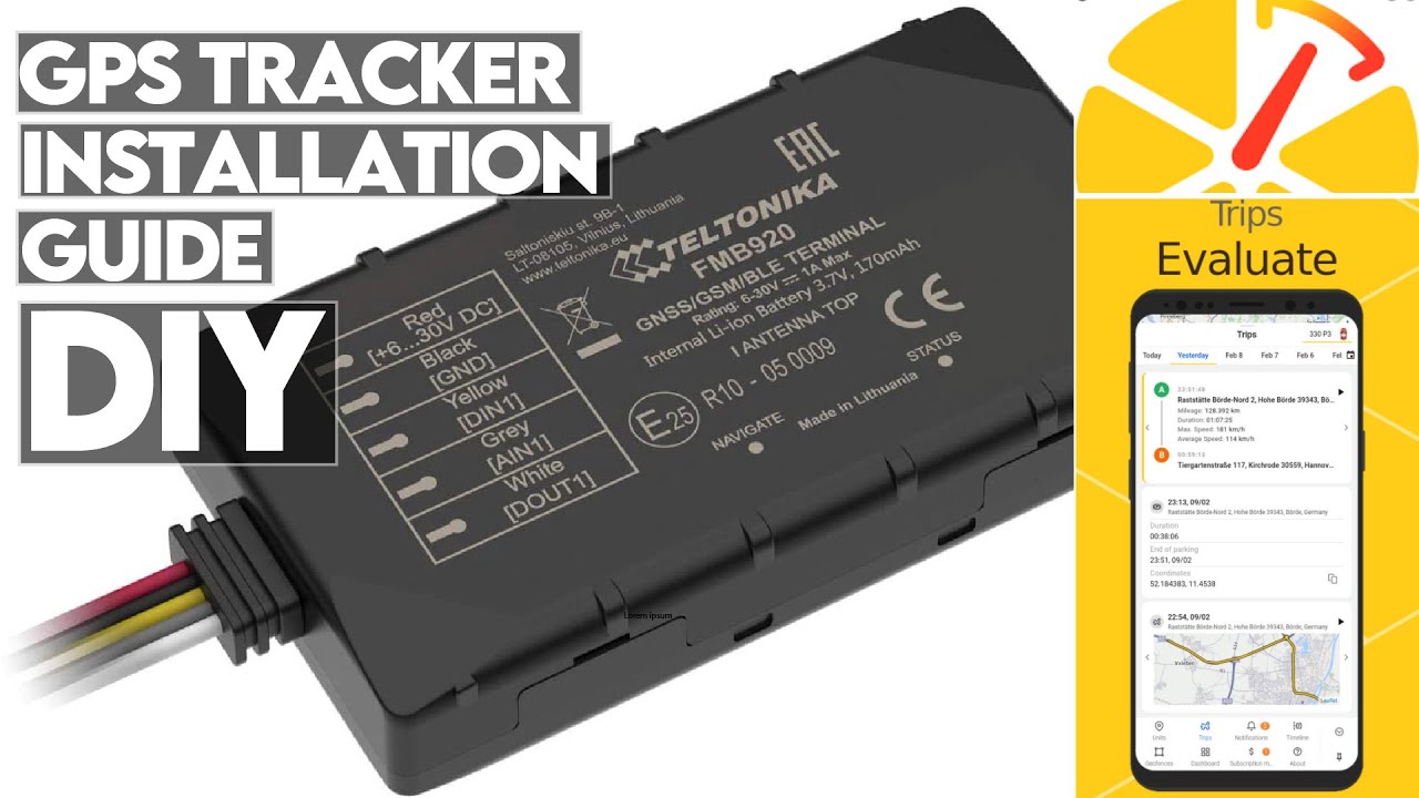 Простое руководство по установке GPS-трекера FMB920. Платформа Ruhavik