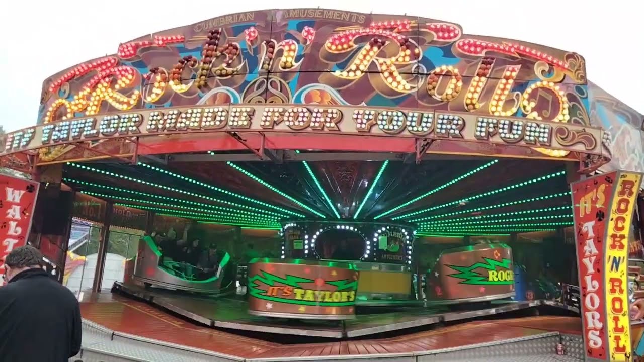 David Taylor Rock'n'Roll Maxwell Waltzer Knutsford fair 2022