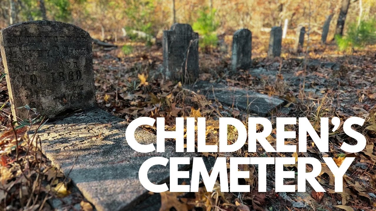 SADDEST CEMETERY YET! Children's Cemetery In A Sand County | Martin Family Cemetery