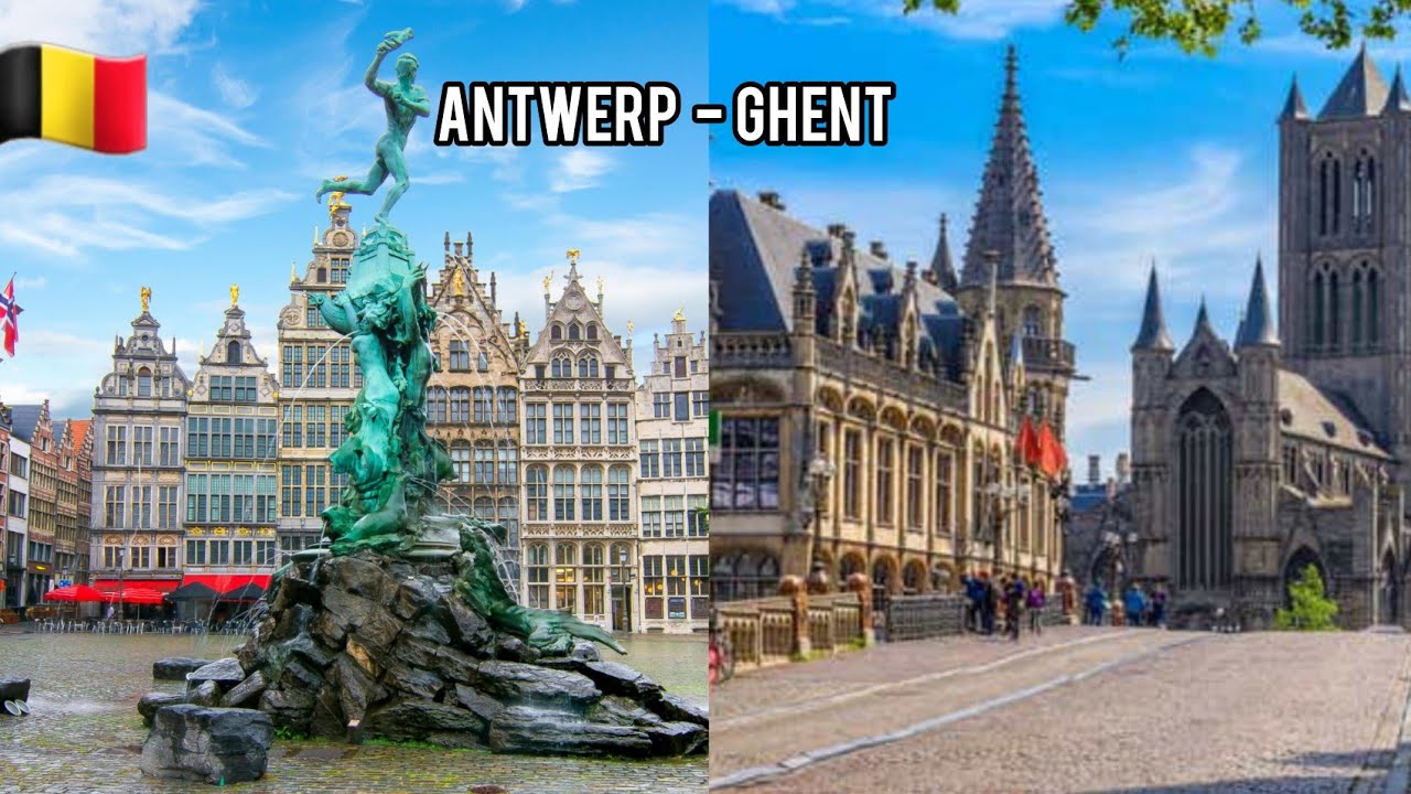Relaxing Trip While Travelling in Europe | Road Trip Antwerp-Gent, Belgium