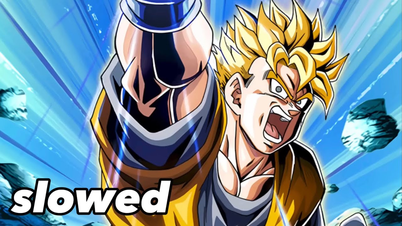 Dragon Ball Z Dokkan Battle STR LR SSJ Future Gohan Active Skill OST （Slowed）