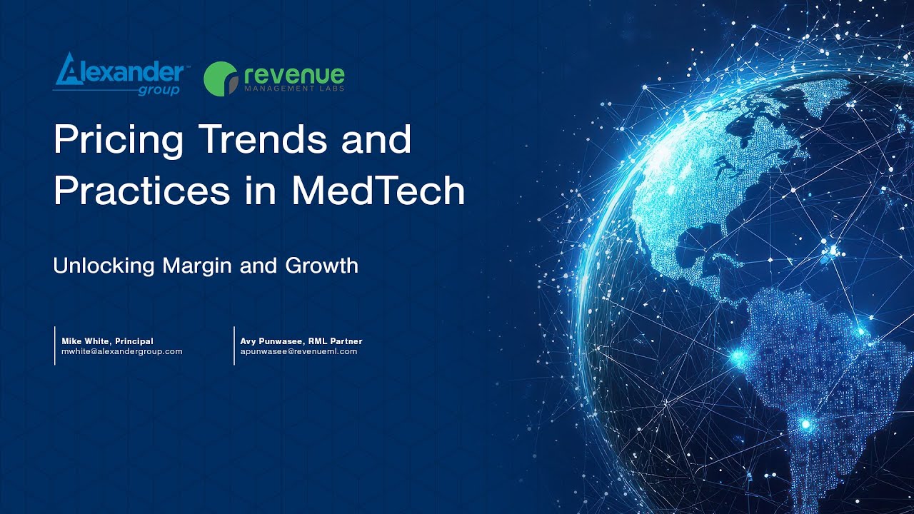 Pricing Trends and Practices in MedTech: Unlock Margin and Growth