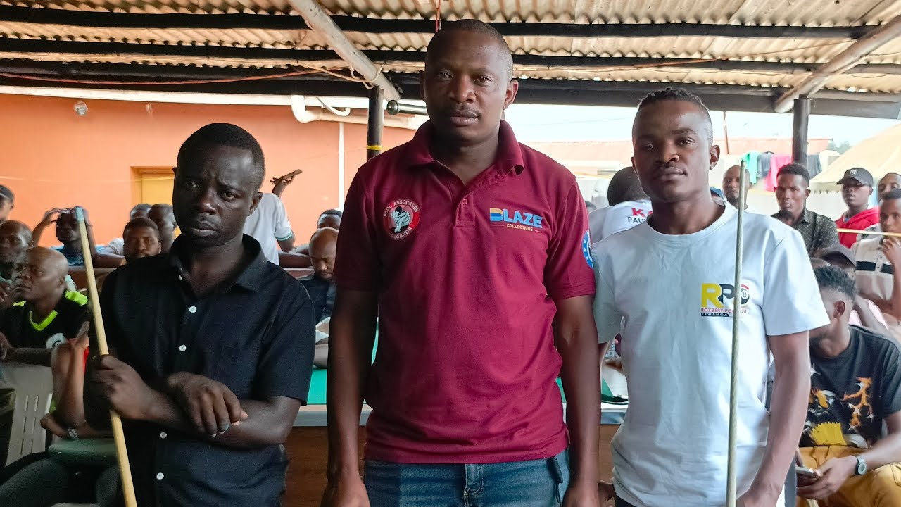 Ibra Sejjemba vs William Mirembe.   ANKOLE POOL ASSOCIATION GRAND OPEN, RACE TO 7