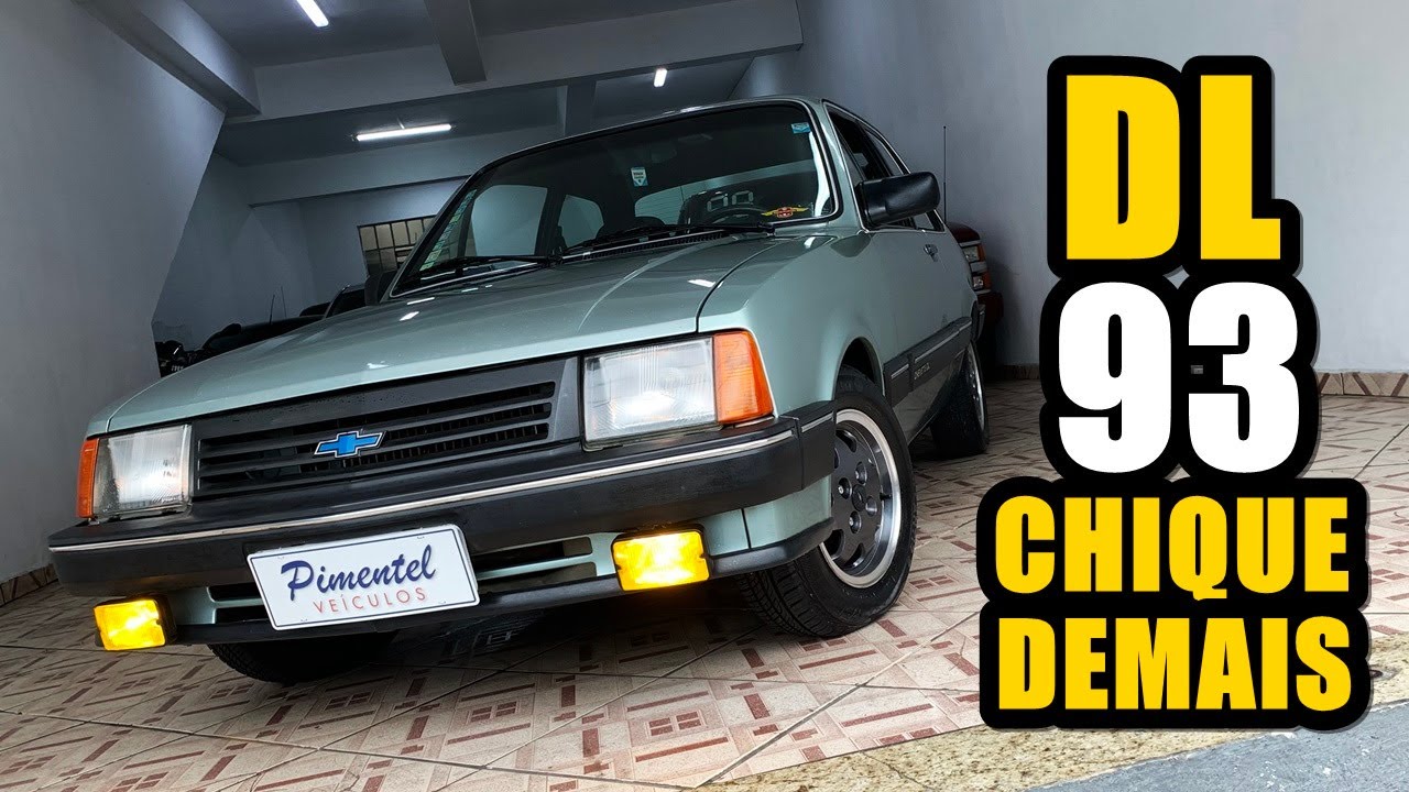 Chevrolet Chevette 1.6 DL 1993 | NOTA FISCAL DE FÁBRICA E GARANTIA