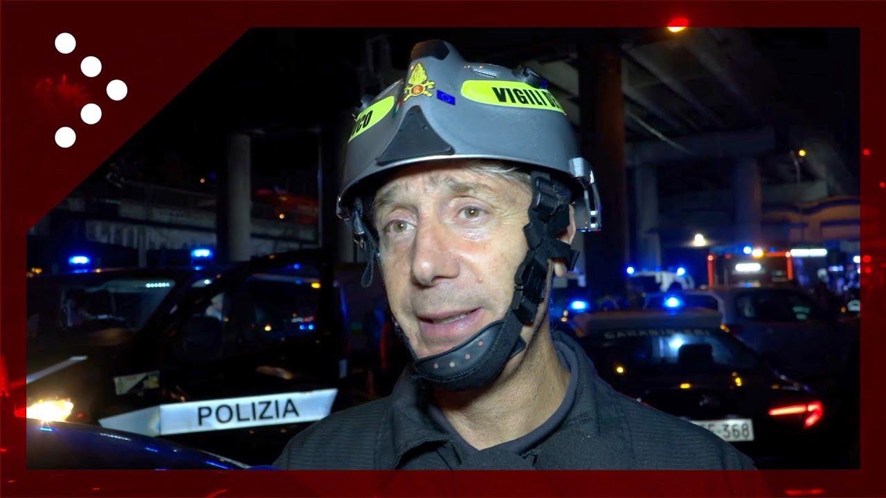 Pullman precipitato a Mestre, il comandante dei Vigili del Fuoco: 