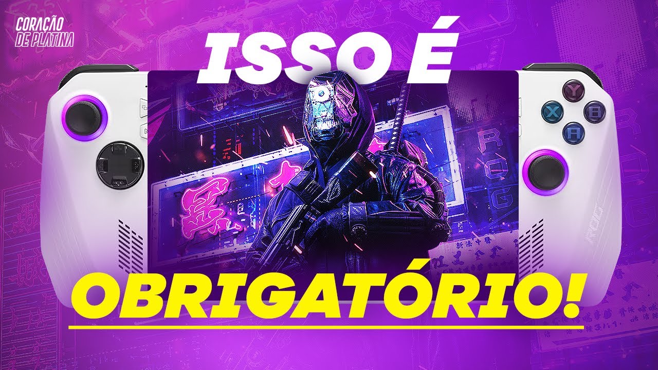 COMPROU SEU ROG ALLY? FAÇA ISSO! 🤩👍🏼 Tutorial de configurações Iniciais