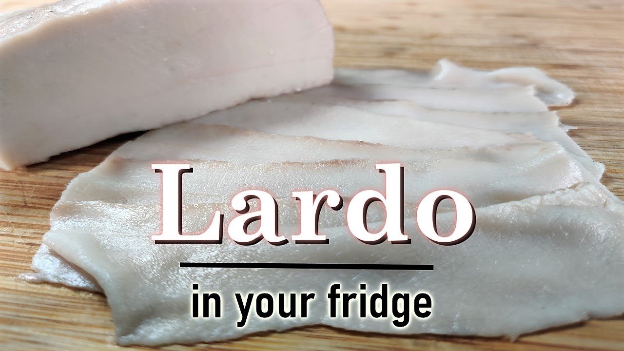 Making Lardo at home