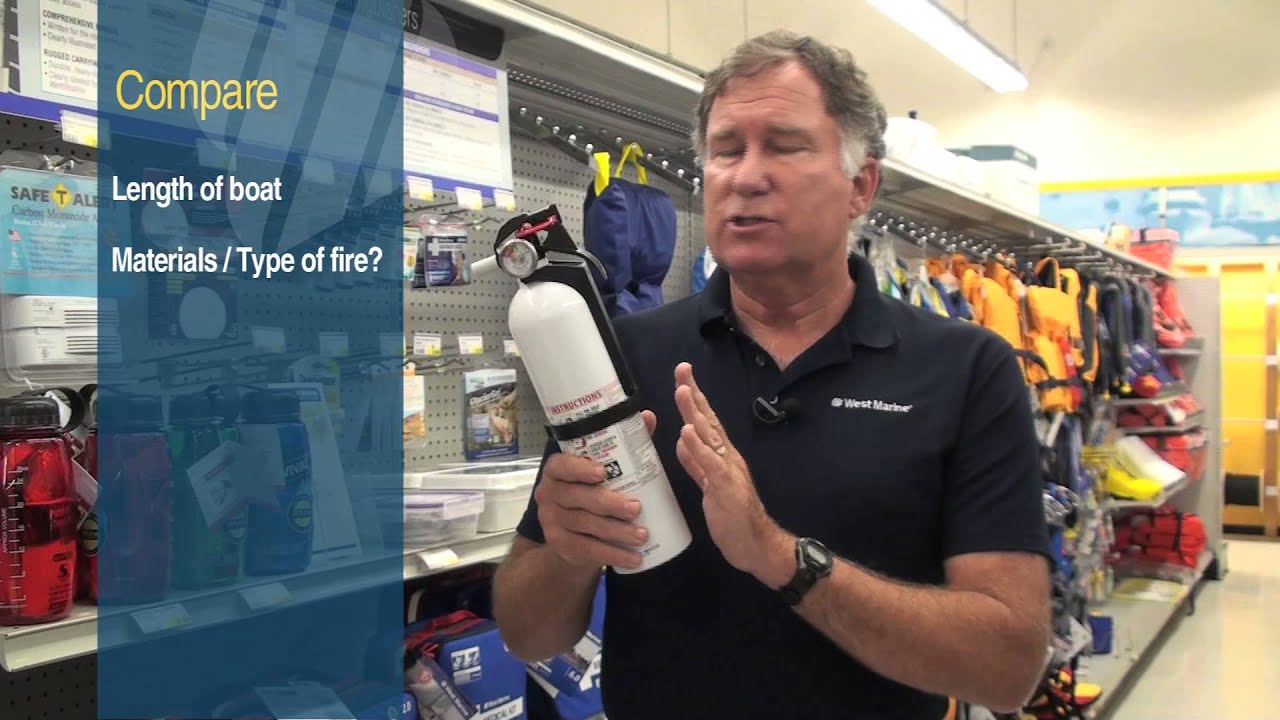 Buyer's Guide to Marine Fire Extinguishers