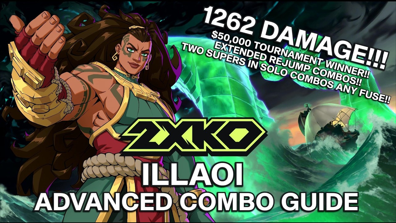 ILLAOI 2XKO: ПОЛНОЕ РУКОВОДСТВО ПО ПРОДВИНУТЫМ КОМБО!!