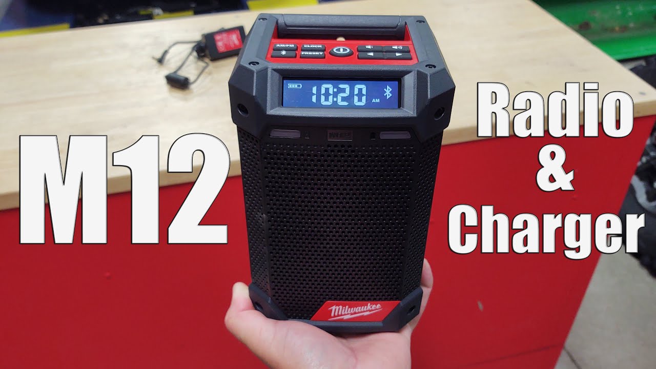 Milwaukee M12 Bluetooth Radio and Battery Charger Review 2951-20