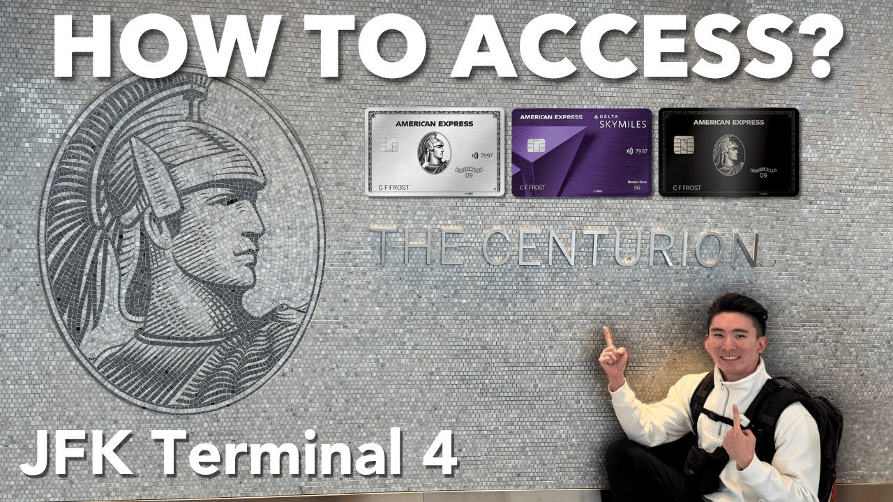 The Centurion Lounge JFK Terminal 4 | How to access? Amex Platinum, Amex Centurion, Delta Reserve