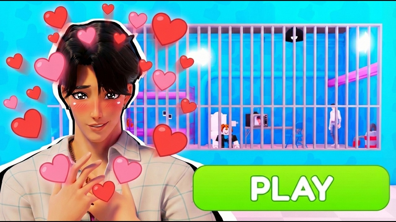 BABY RUMI FOUND HER ANIME BOYFRIEND IN PRISON! ⛓️❤️JINU'S PRISON BARRY'S PRISON CELL 2K GAMEPLAY😶‍🌫️
