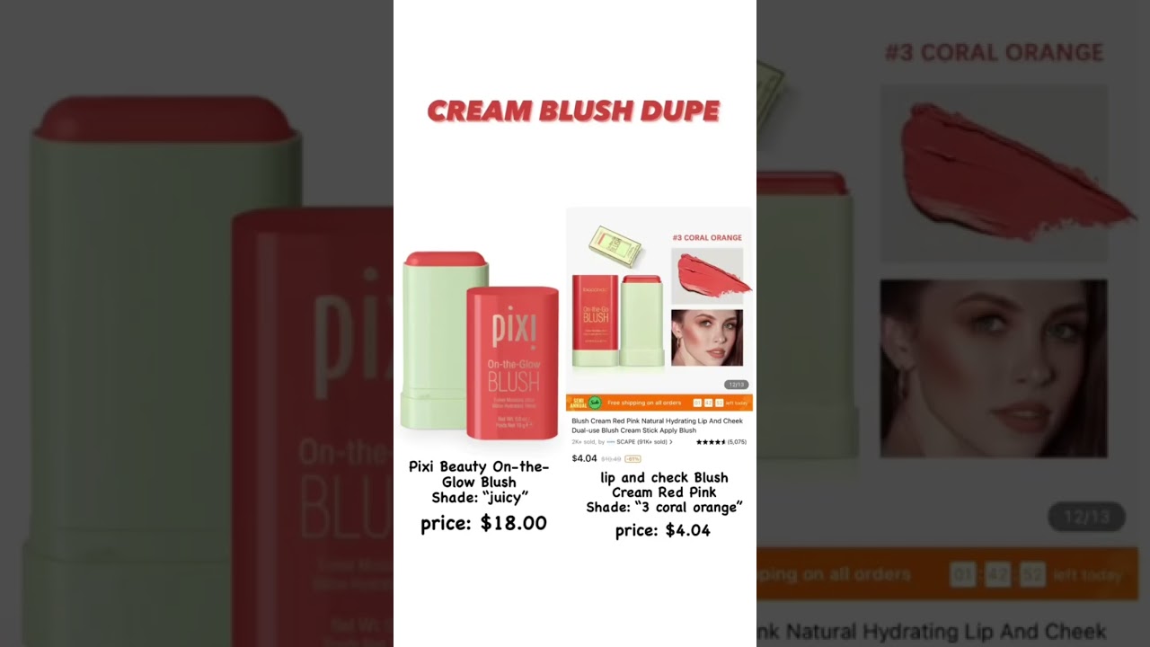 makeup dupes from temu app part 3