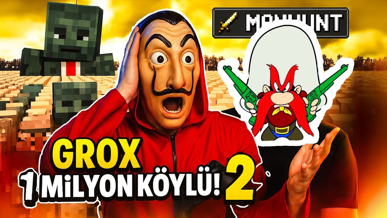 KÜFÜRBAZ HAYDO İLE GROX’A TEPKİ! 😂 (EFSANE KOMİK MİNECRAFT)