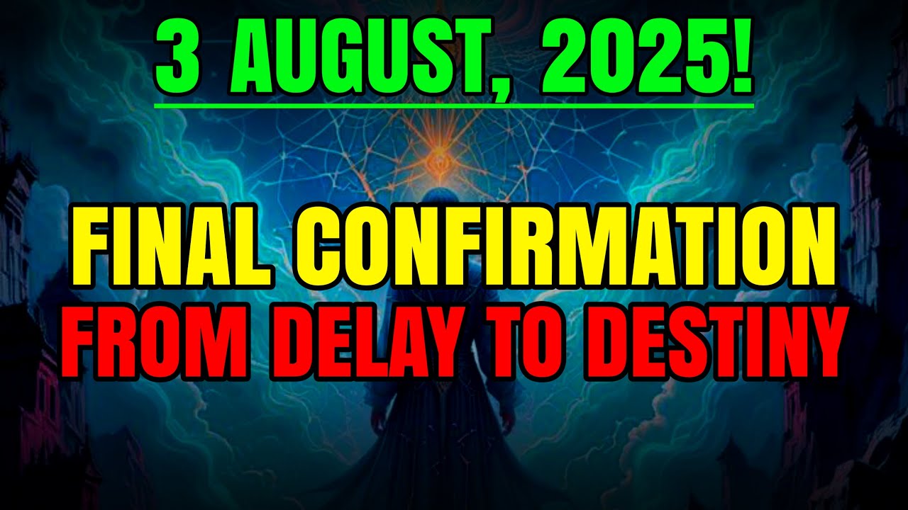 God Has Chosen August 3rd to Bless You PUBLICLY