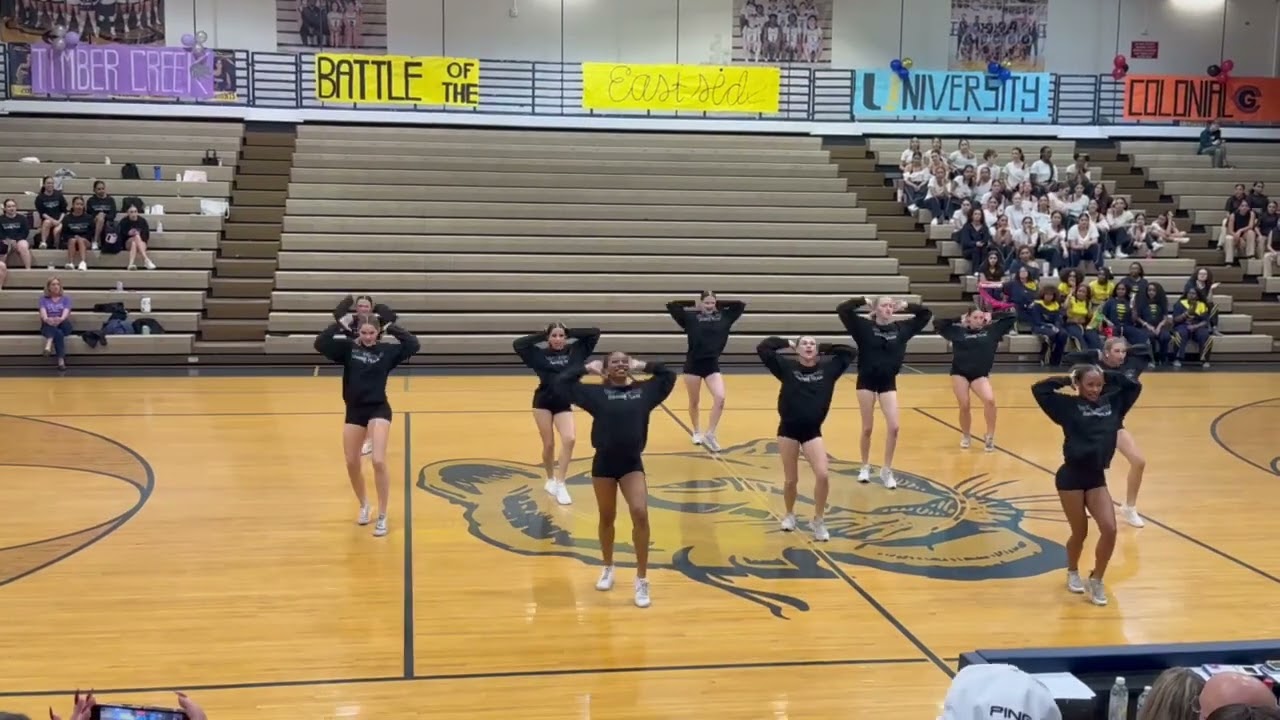 Timber creek high school pep rally elite team