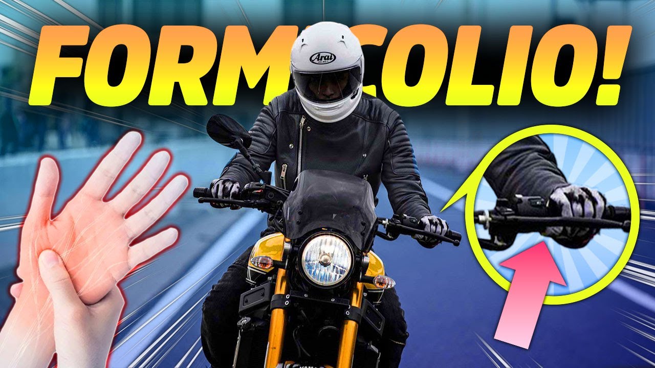 FORMICOLIO ALLE MANI IN MOTO: PERCHÈ SUCCEDE E COME RISOLVERE! 🫳 😩