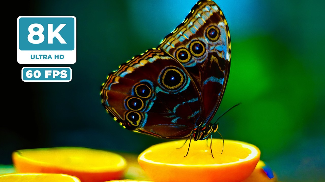 8K РАЙ: Потрясающий фильм о природе и ТЕСТ ТВ 8K 60FPS для релаксации