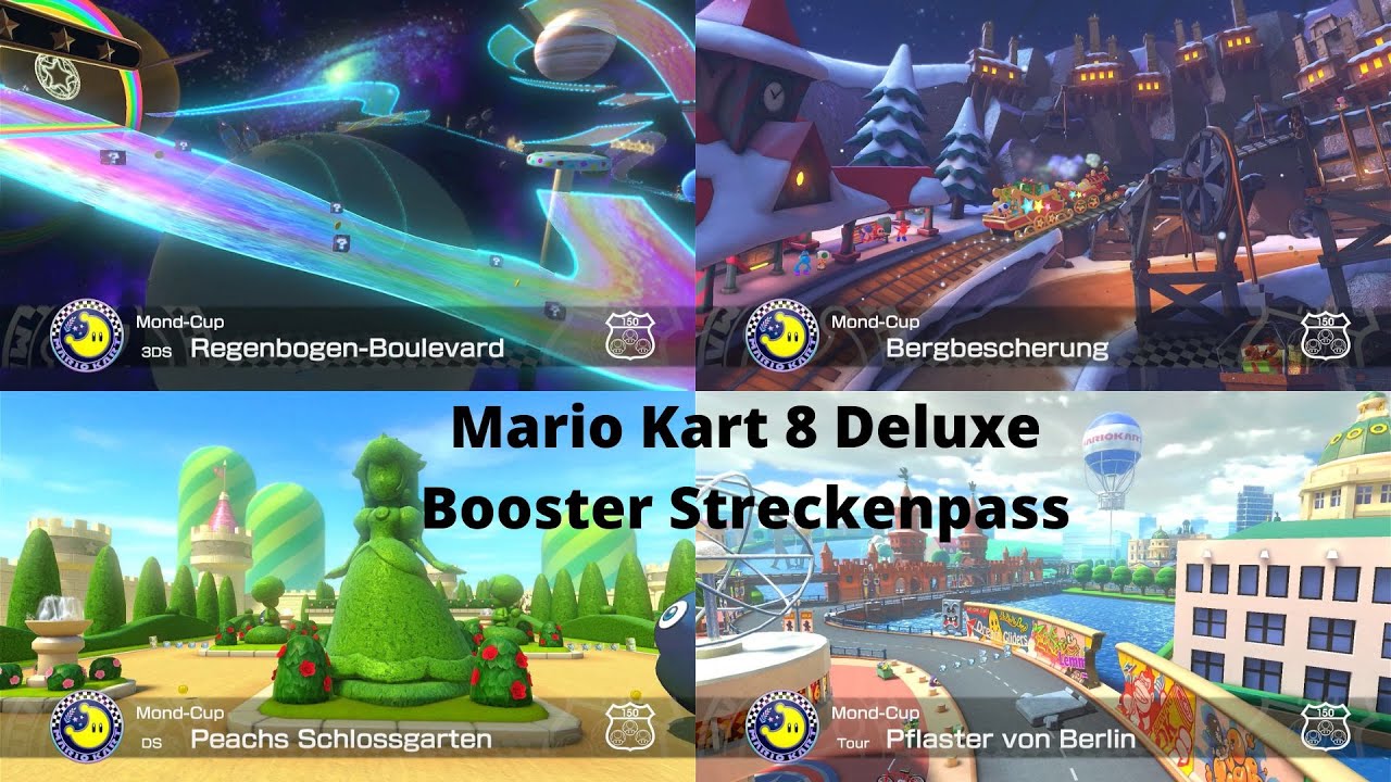 Mario Kart 8 Deluxe Booster Streckenpass - Mond Cup 150ccm