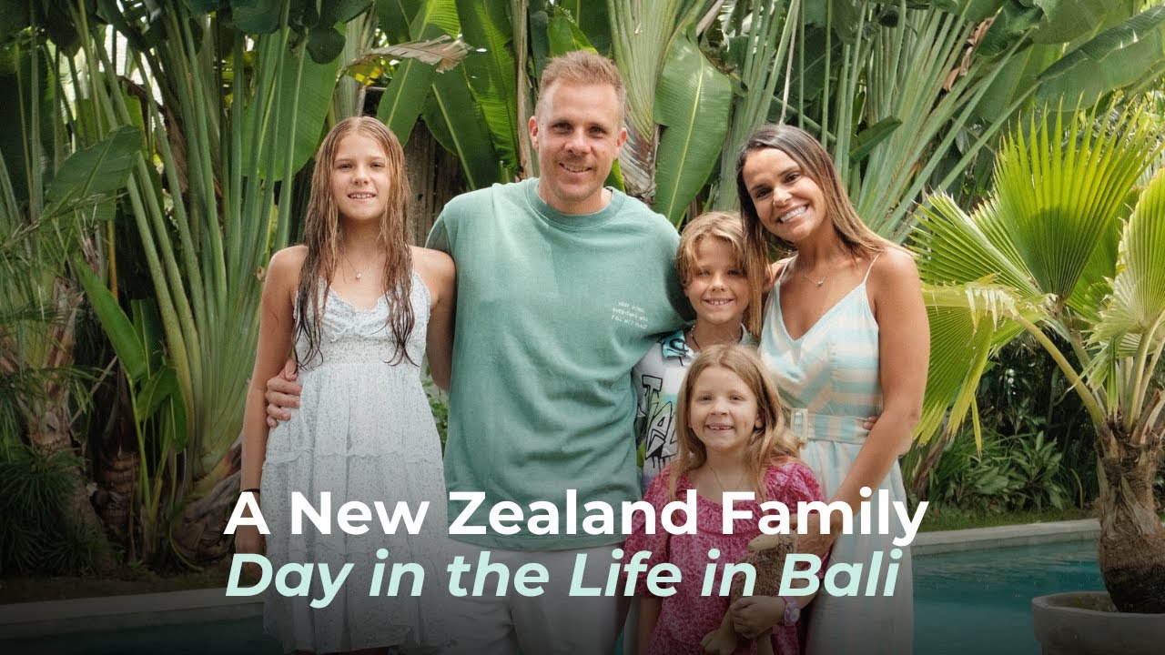 Переезд на Бали с детьми: новозеландская семья делится реальными историями из жизни, рассказывает...