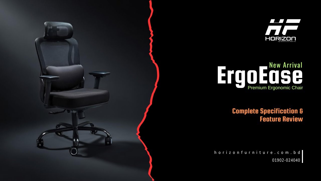 ErgoEase Ergonomic Chair Review | Ultimate Comfort for Office & Work From Home