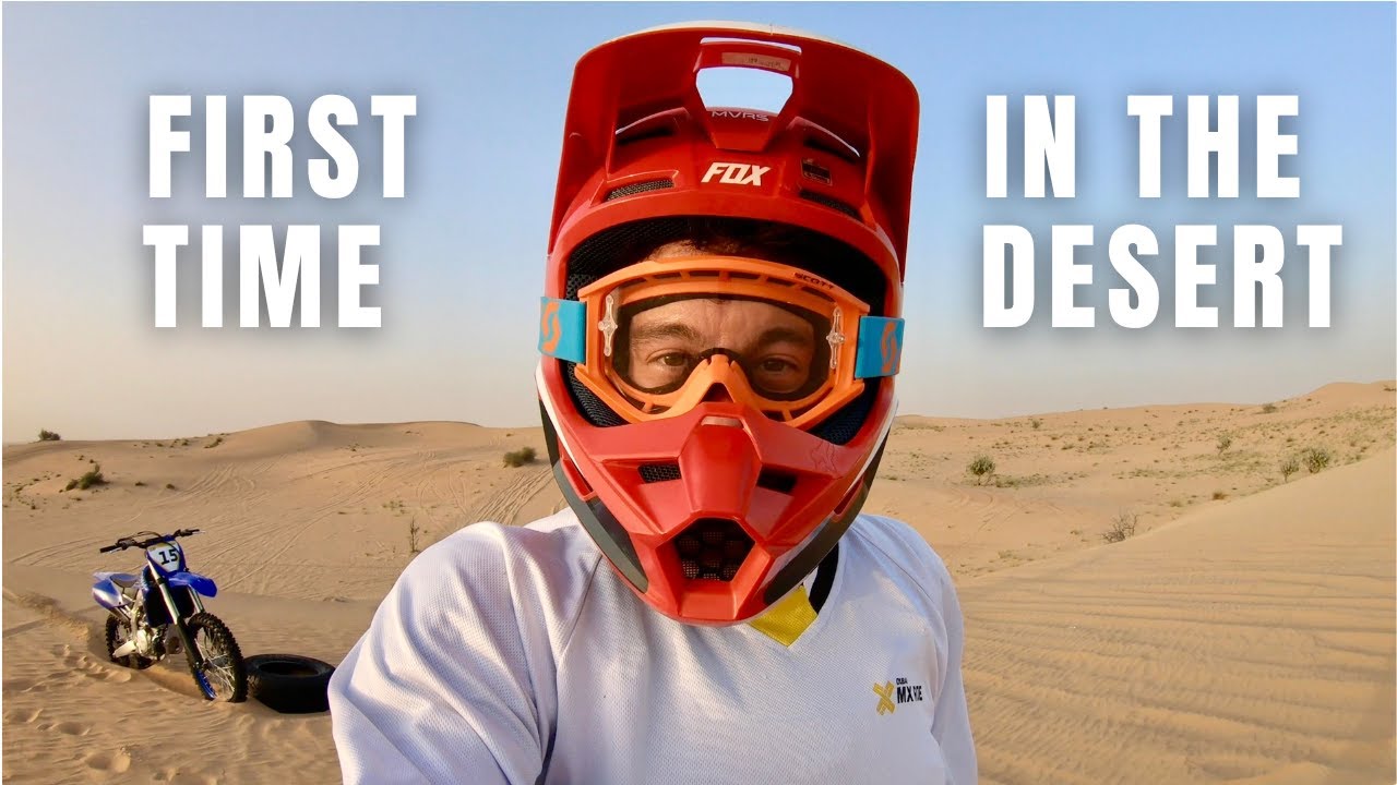 My First Time In The Desert - MX Ride Dubai
