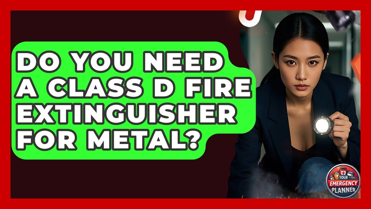 Do You Need A Class D Fire Extinguisher For Metal? - Your Emergency Planner