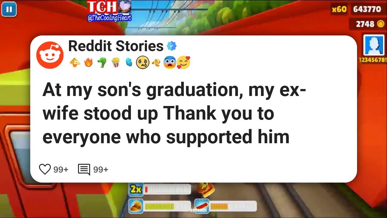 At my son's graduation, my ex-wife stood up Thank you to everyone who supported him #reddit 