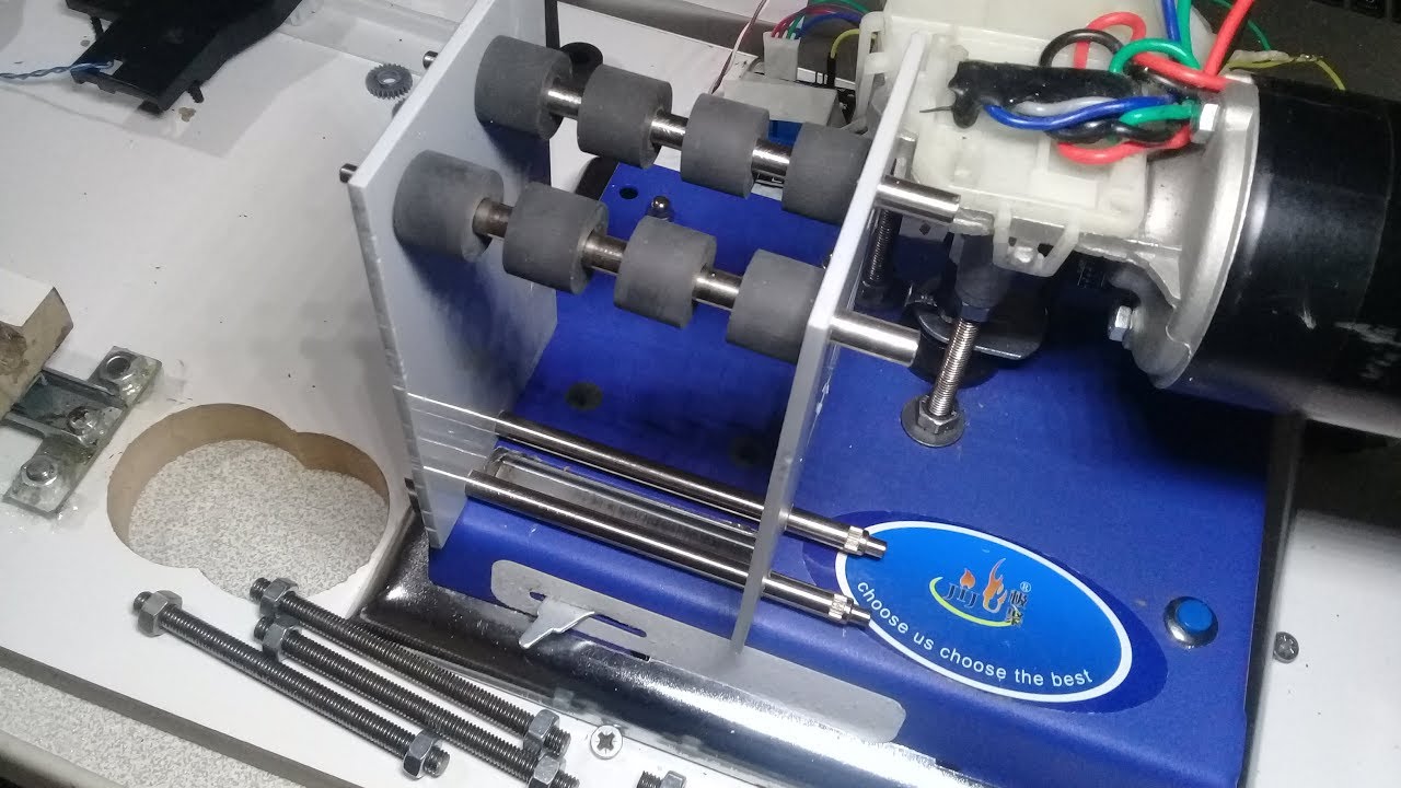 Sigara sarma makinesine tütün sürme mekanizması nasıl yapılır (Cigarette Rolling Machine)