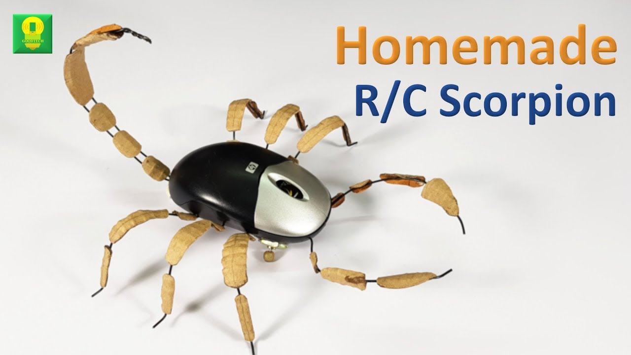 How to make Remote Control Scorpion | DIY Project