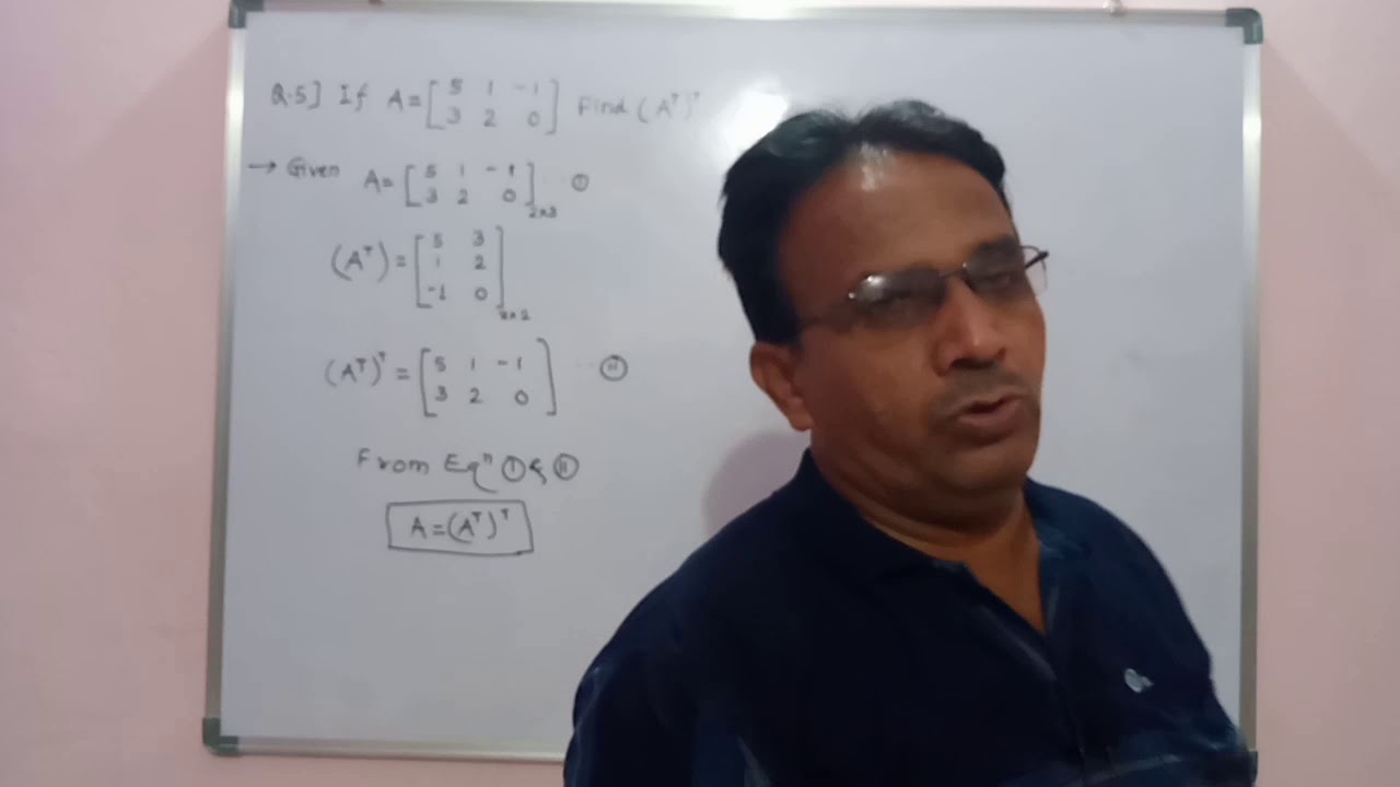 Determinants and matrices, class 11  Maths,  exercise 4.4  Q4,Q5,Q6  Maths by shindesir.