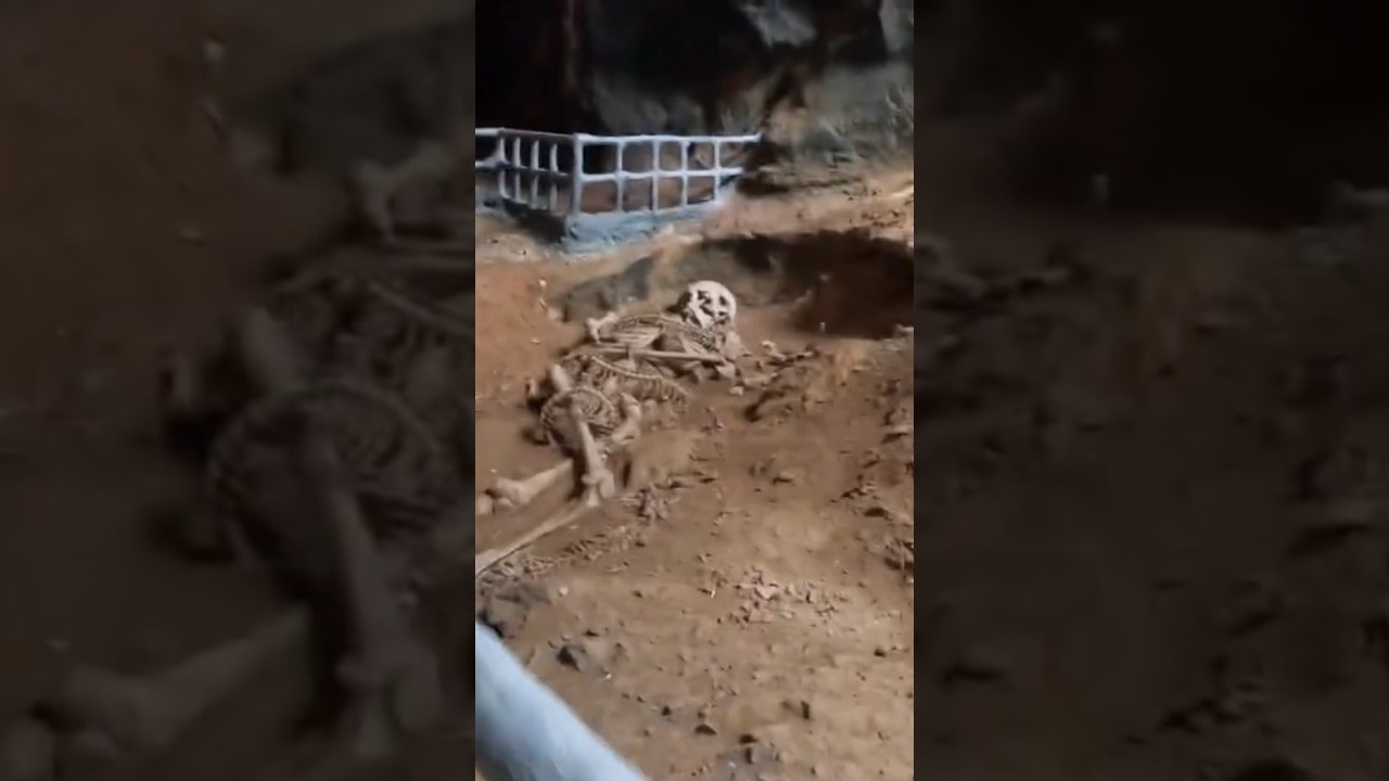 I found a mysterious GIANT skeleton in a CAVE in Thailand 🇹🇭 #thailand #mystery #archeology