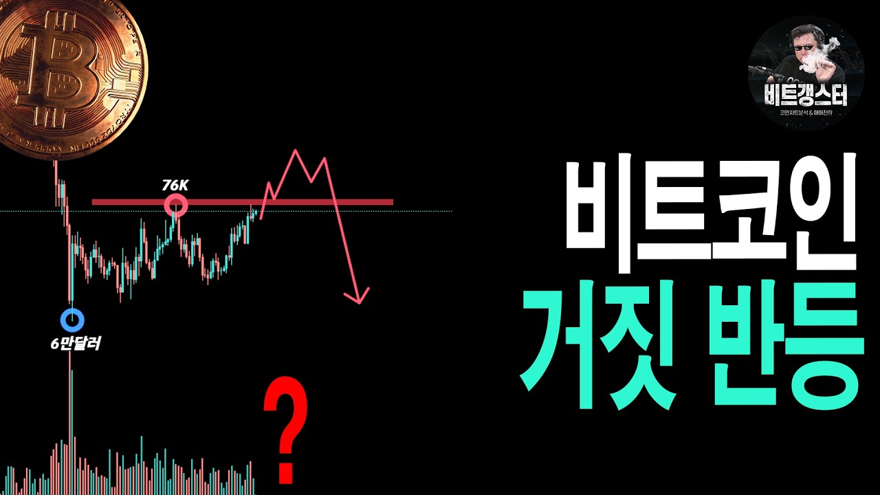 비트코인 이제부턴 반등을 조심하셔야됩니다