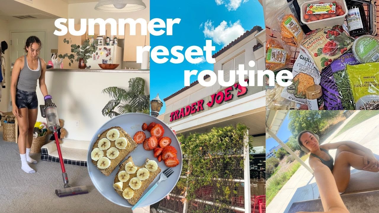 SUMMER RESET ROUTINE ☀️👙