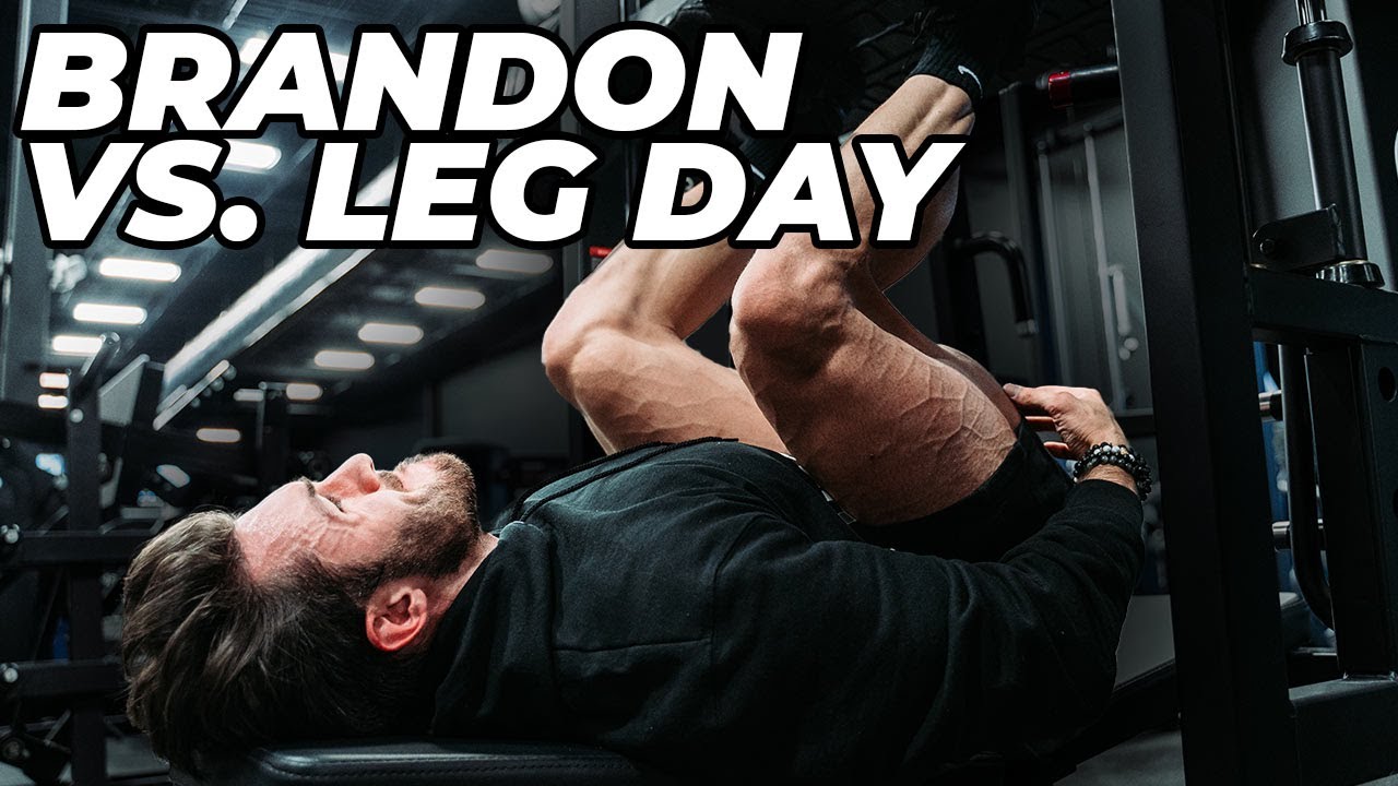 CAN HE HANDLE THIS? FULL LEG WORKOUT ft. BRANDON HARDING & MIKE VAN WYCK