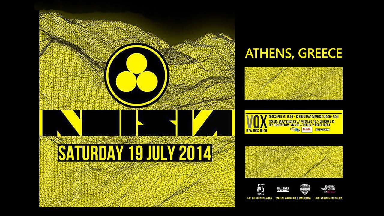 NOISIA DJ Set - Vox, Athens - July 2014
