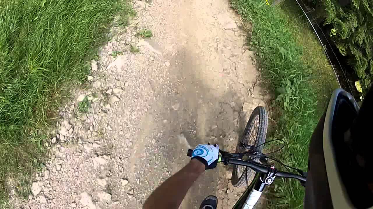 Timezone Bikepark Samerberg, Abfahrt Teil 1