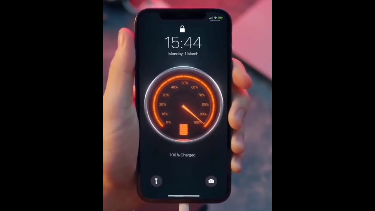 Speedometer Charging Animation | Live Wallpaper For Mobile  #Shorts