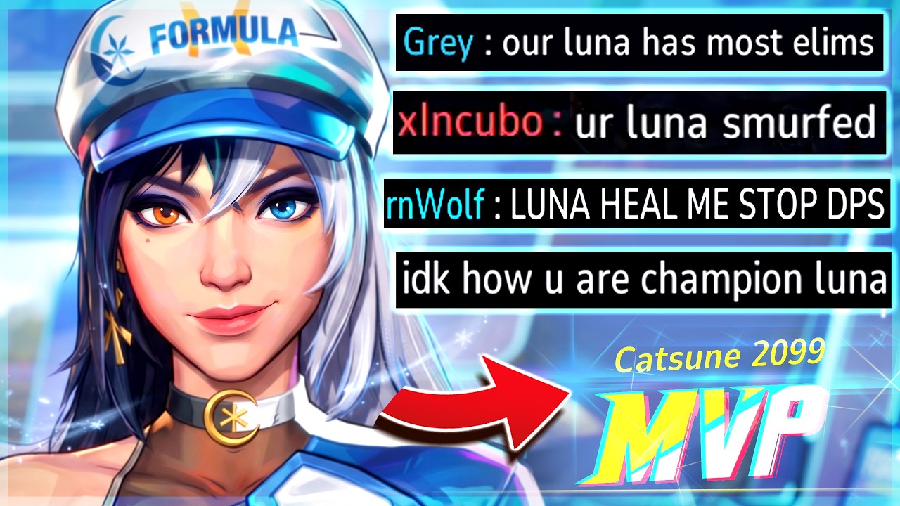 ABSOLUTE HARD SOLO CARRY LUNA SNOW 🩵 | Marvel Rivals Gameplay 2026