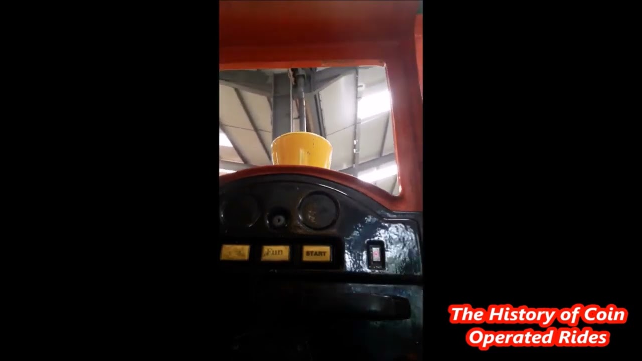1990s OMC Electronics Coin Operated Steam Engine Kiddie Ride - Spot the Dog (POV)