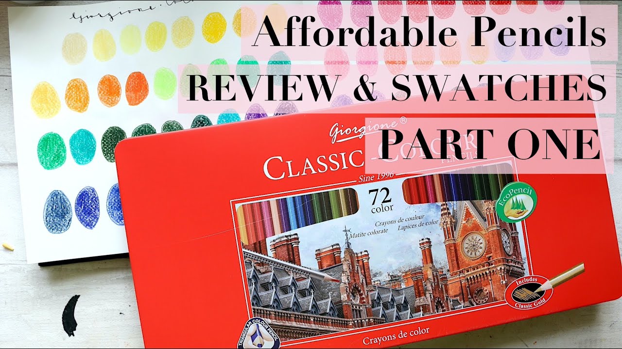 Grabie Giorgione Coloured Pencils | Review + Swatches | PART 1/2